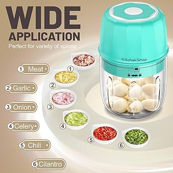 Amazon.com: Rechargeable Portable and Cordless Mini Food